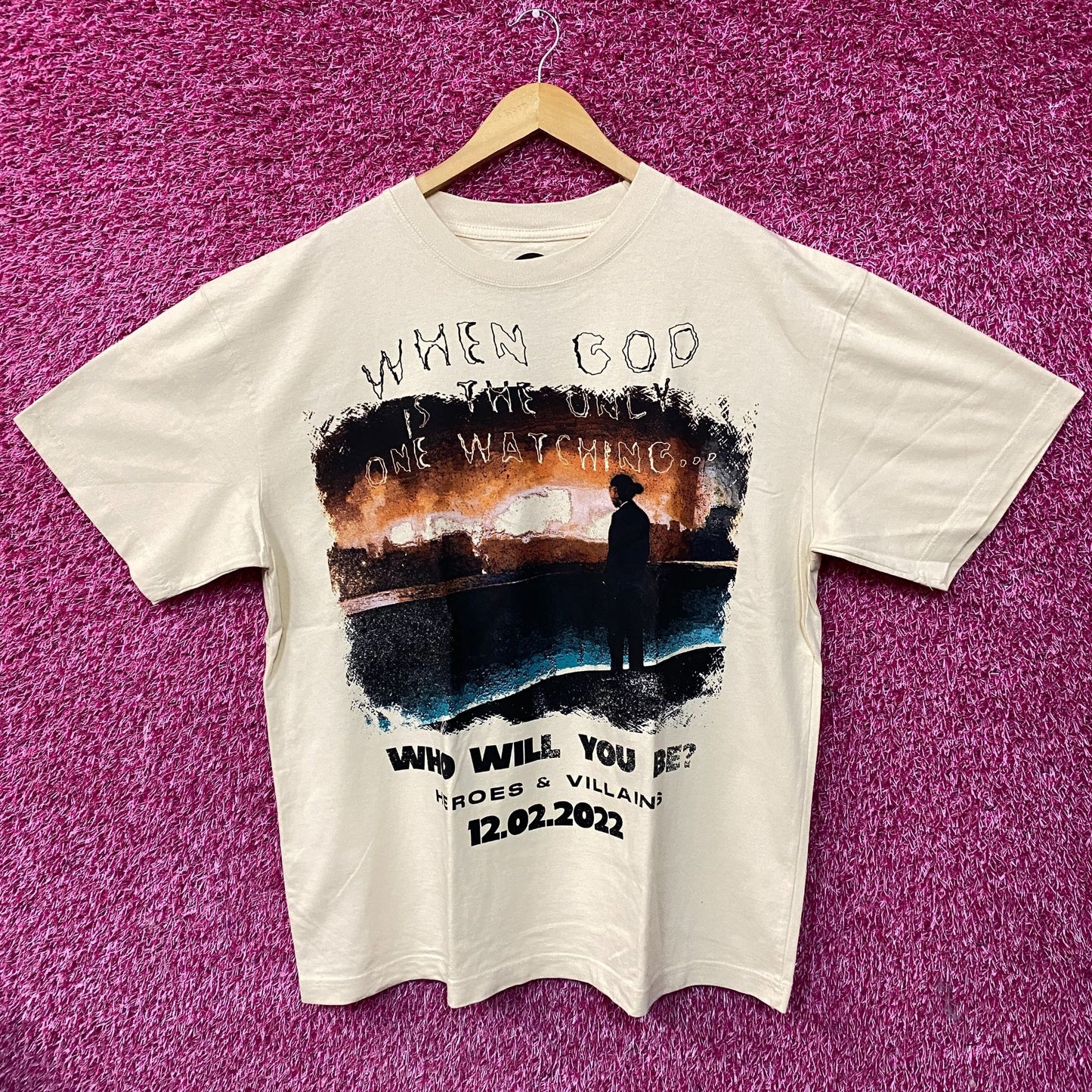 Metro Boomin Heroes & Villains Who Will You Be T-Shirt XL