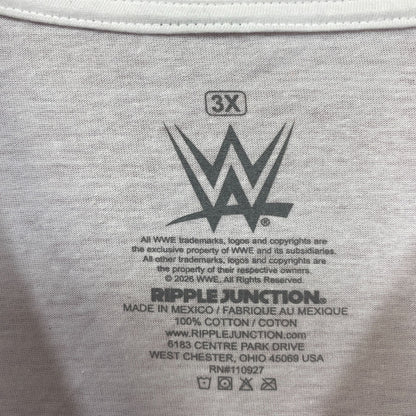 WWE CM Punk Ripple Junction Grunge Graphic T-Shirt 3XL