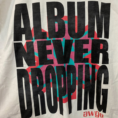 A$AP Rocky AWGE "Album Never Dropping" T-Shirt Medium
