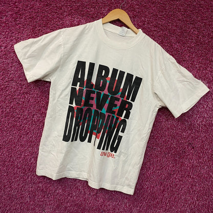 A$AP Rocky AWGE "Album Never Dropping" T-Shirt Medium