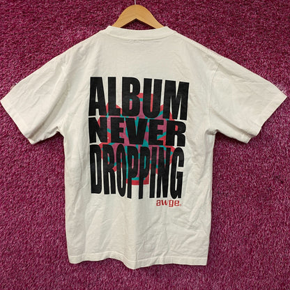 A$AP Rocky AWGE "Album Never Dropping" T-Shirt Medium