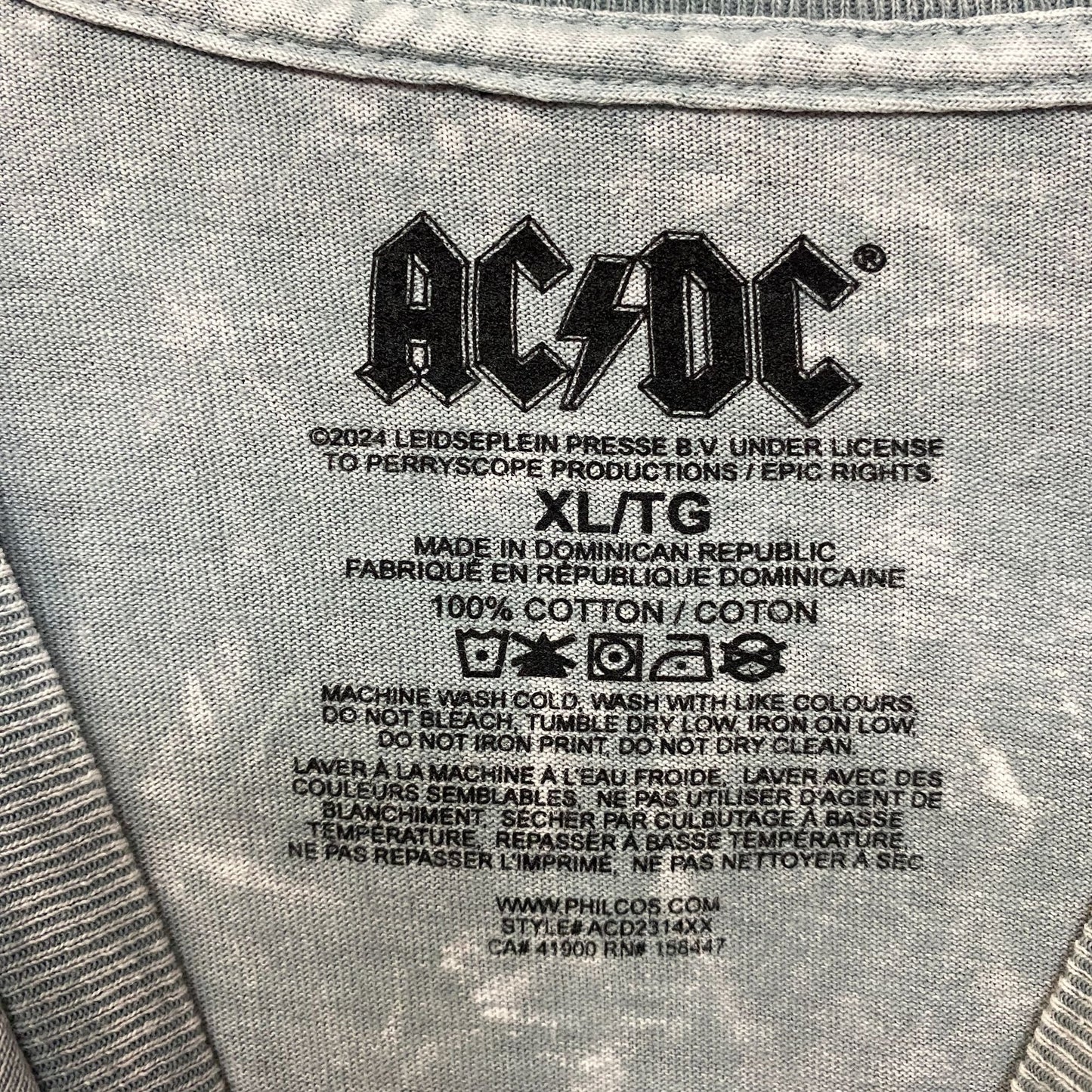 AC/DC High Voltage Rock N Roll T-Shirt XL