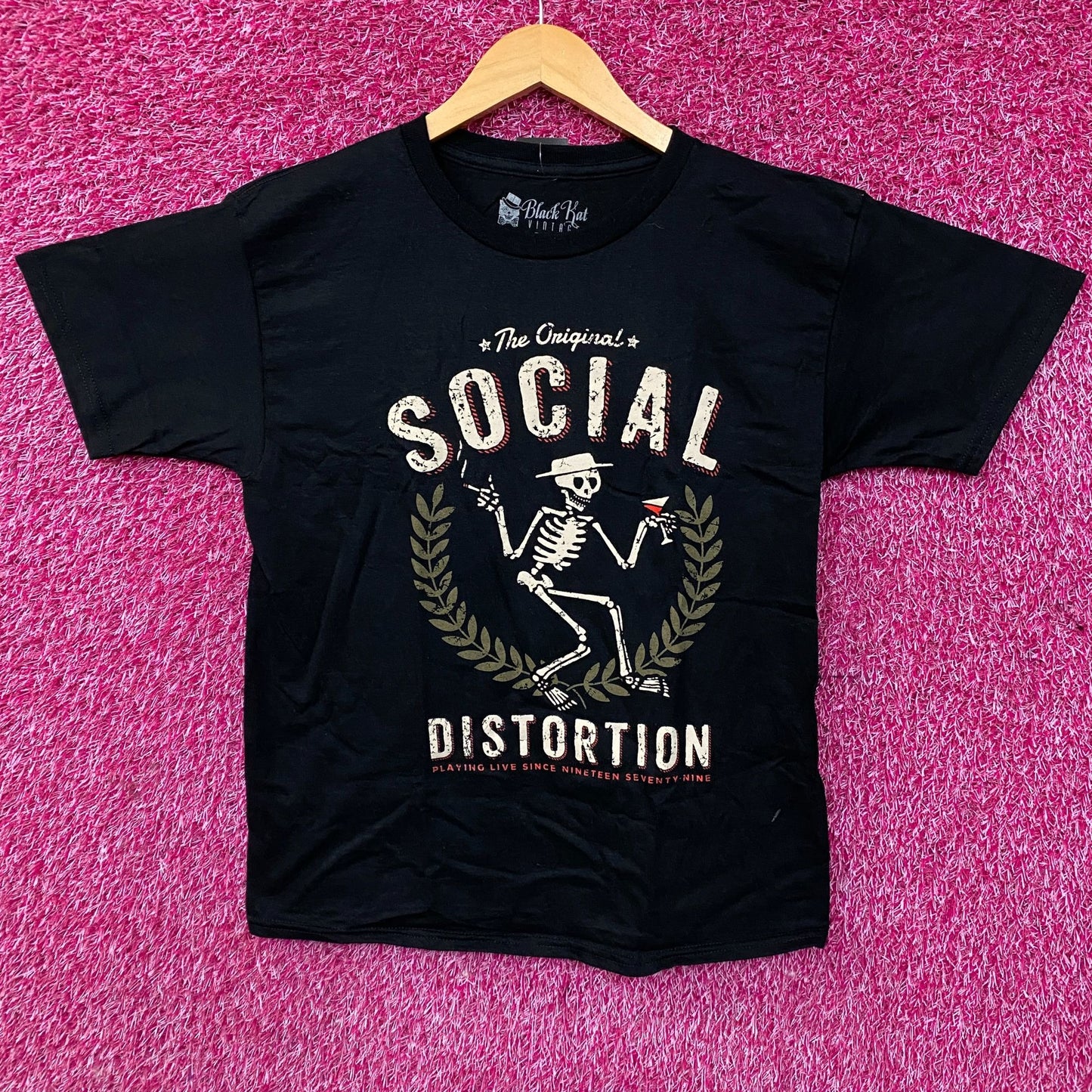 Social Distortion "Skelly" Graphic Punk Rock Band T-shirt XS