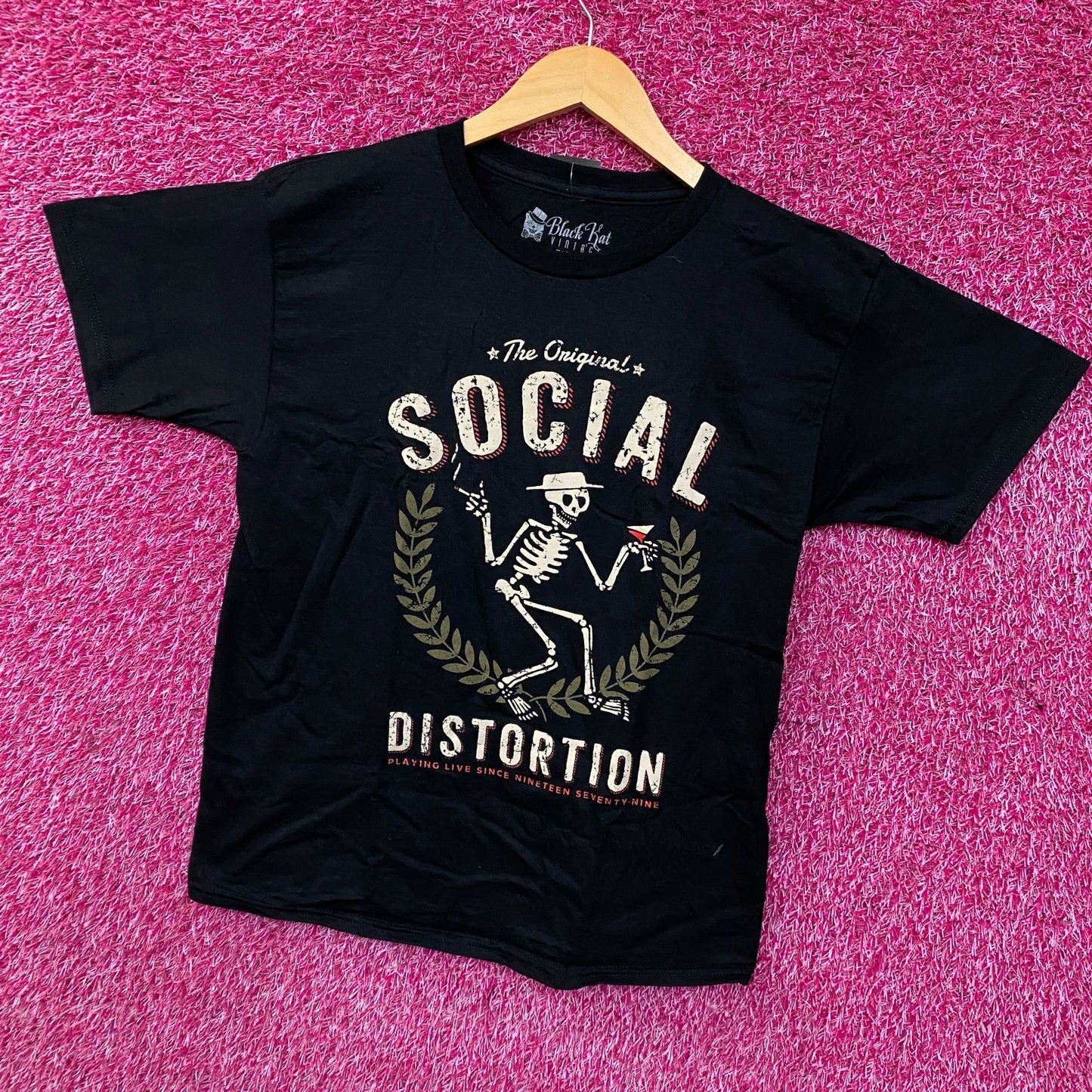 Social Distortion "Skelly" Graphic Punk Rock Band T-shirt XS