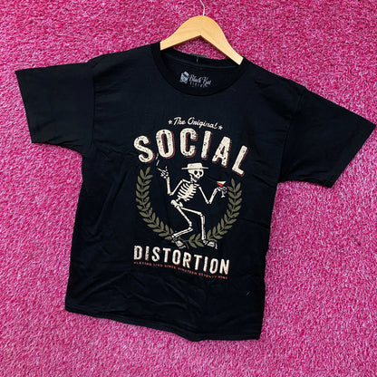 Social Distortion "Skelly" Graphic Punk Rock Band T-shirt XS