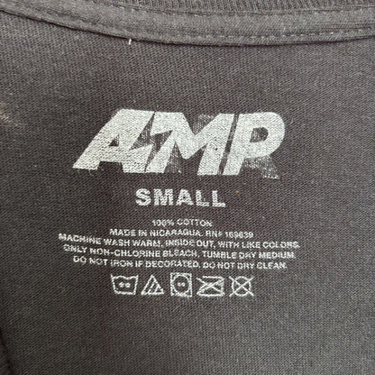 AMP Skull Lightning  Black T-Shirt Small