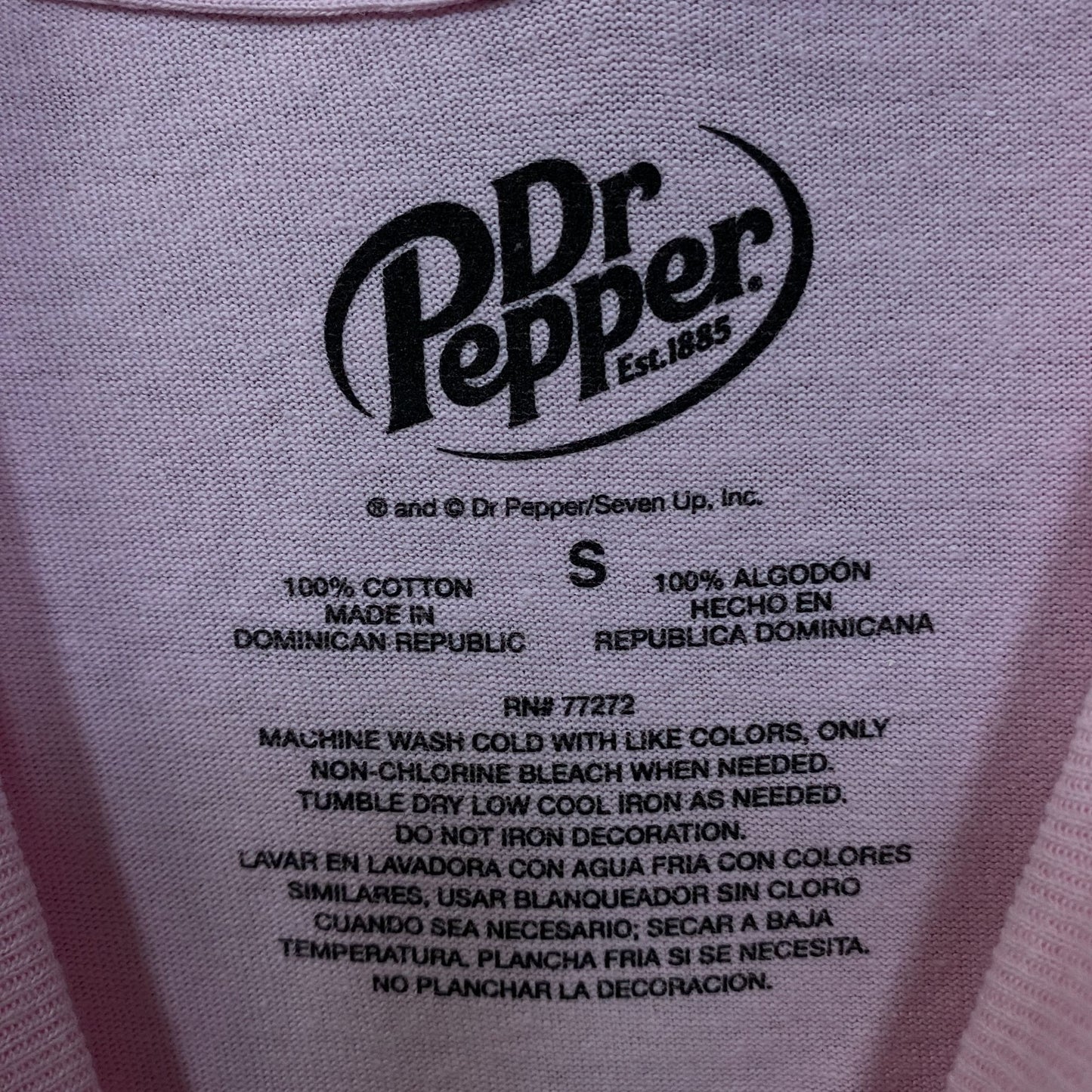 Dr Pepper Cherry T-shirt size Small