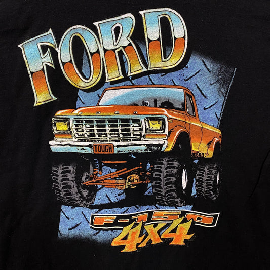 Junk Food Clothing Ford 4x4 Vintage Style Flea Market Tee Large