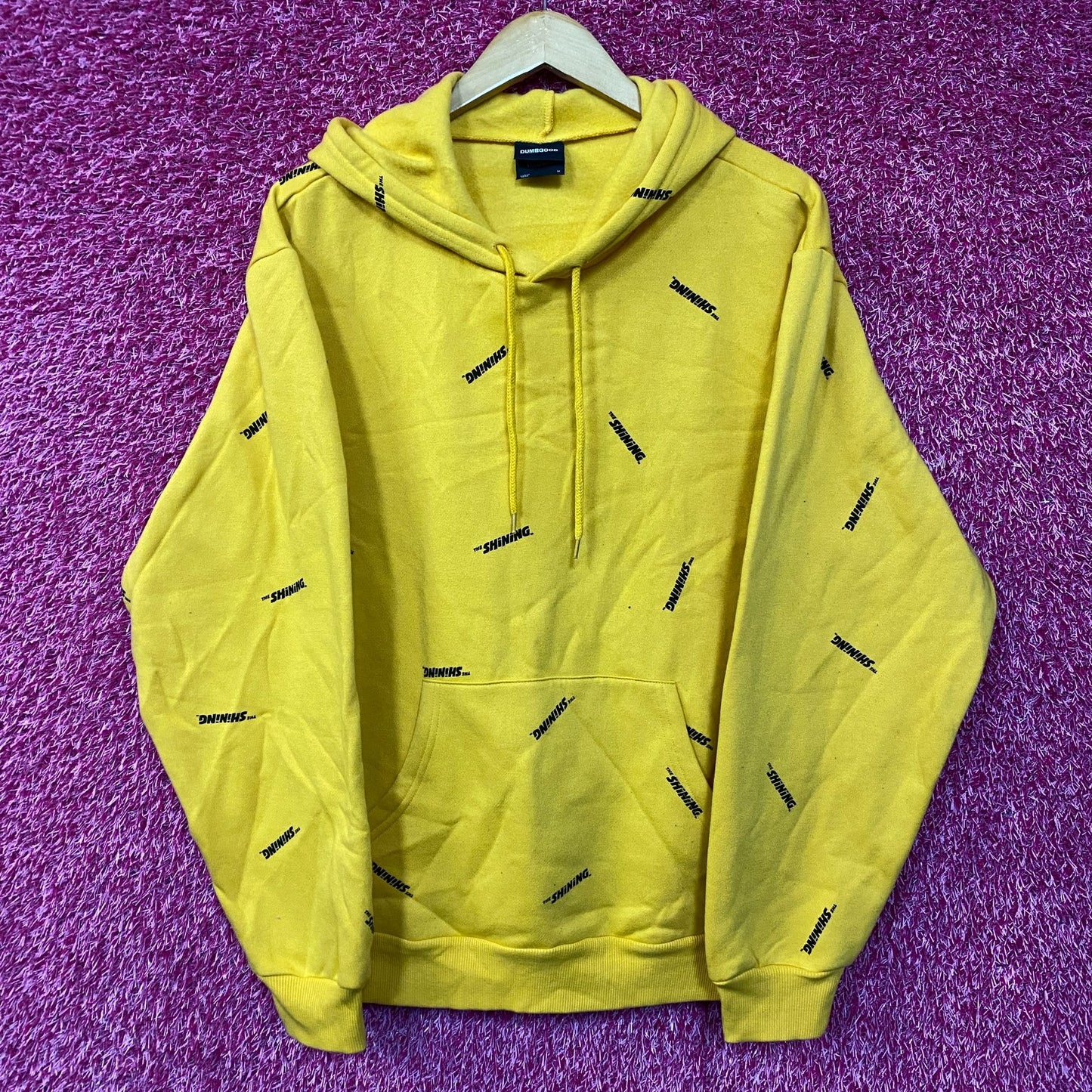 Dunbgood x The Shining Repeat Logo Pullover Hoodie Medium