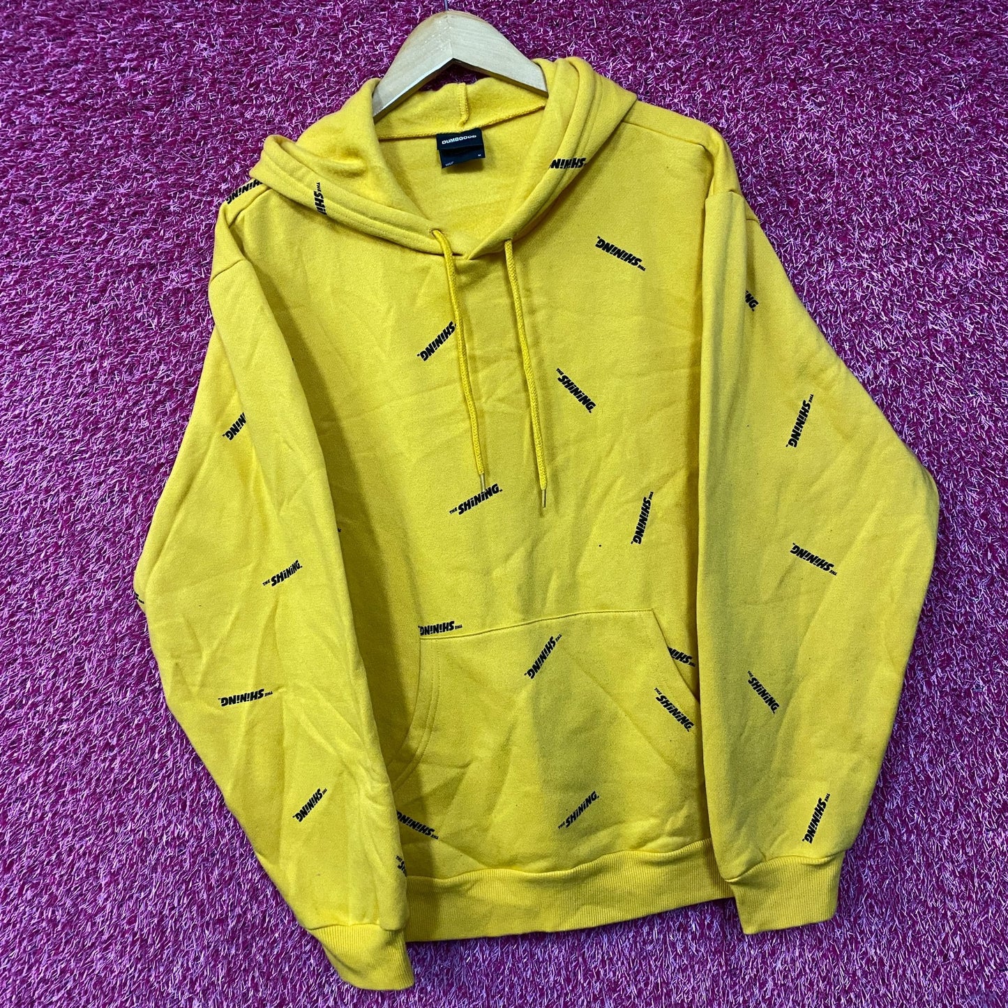 Dunbgood x The Shining Repeat Logo Pullover Hoodie Medium