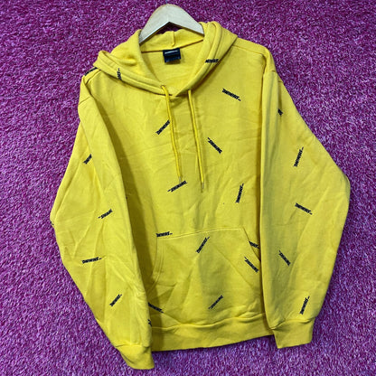 Dunbgood x The Shining Repeat Logo Pullover Hoodie Medium