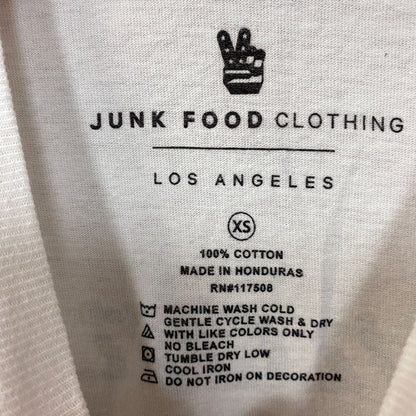 Junk Food Clothing "Bronco 66" Graphic Women's Crop Tee XS