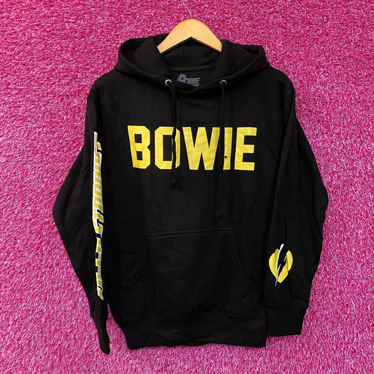 David Bowie Ziggy Stardust Black Women's Hoodie size Small