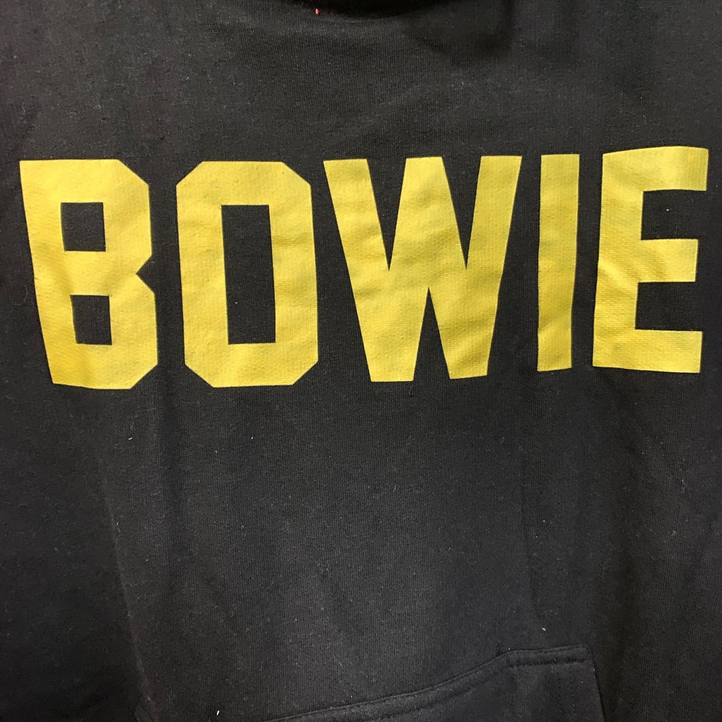 David Bowie Ziggy Stardust Black Women's Hoodie size Small