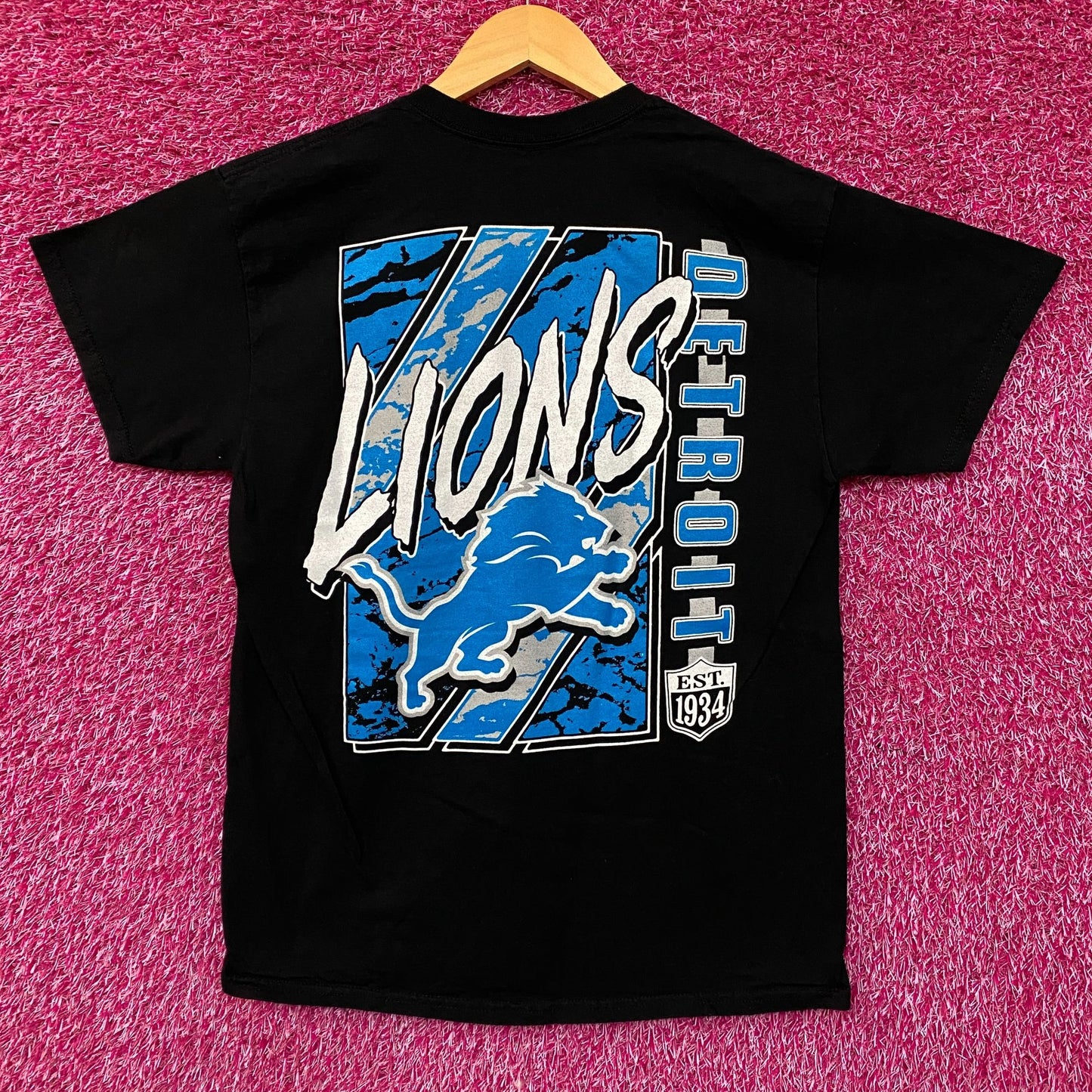 Junk Food Clothing NFL Detroit Lions Shift T-Shirt Small