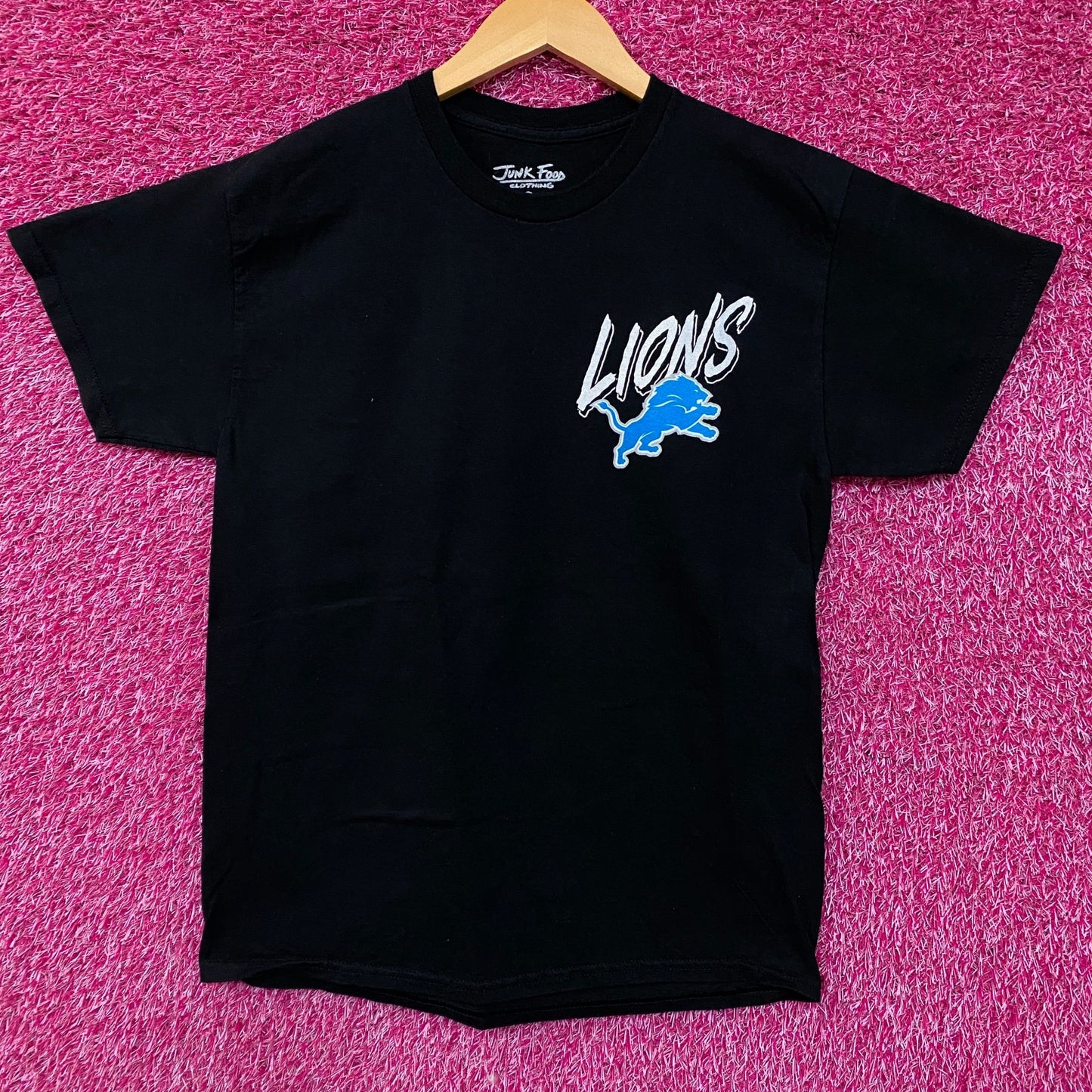 Junk Food Clothing NFL Detroit Lions Shift T-Shirt Small