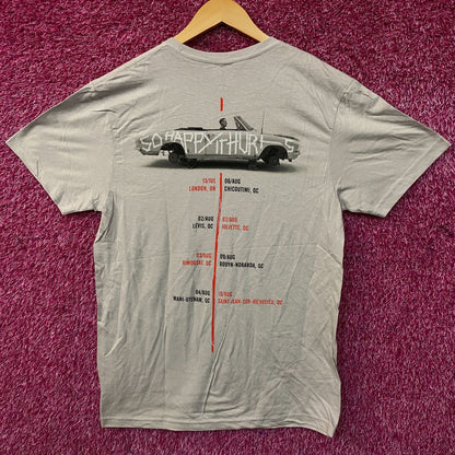 Bryan Adams So Happy It Hurts Tour Rock T-Shirt Medium