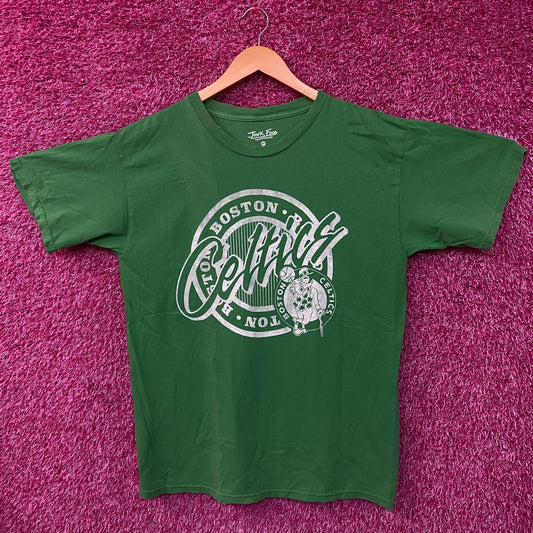 Junk Food Clothing Boston Celtics Crest Women's Vintage Style T-Shirt Medium