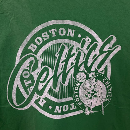 Junk Food Clothing Boston Celtics Crest Women's Vintage Style T-Shirt Medium