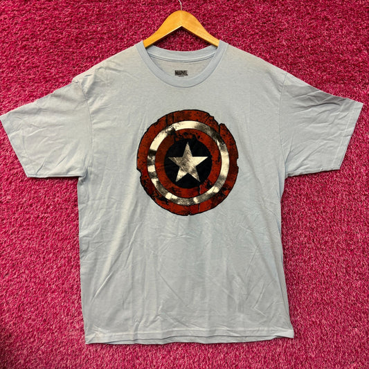 Marvel Captain America Shield Comic Book Tshirt size XL