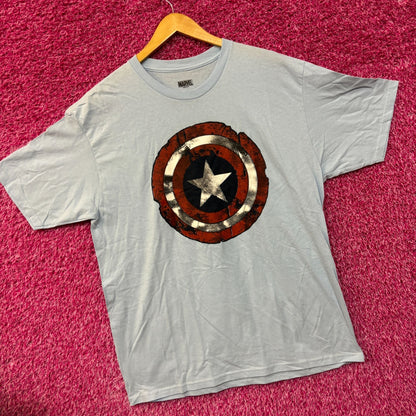 Marvel Captain America Shield Comic Book Tshirt size XL