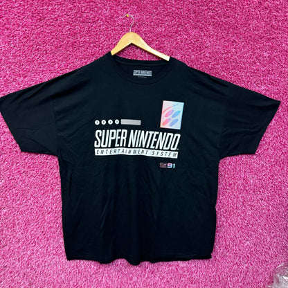 Super Nintendo NES Logo T-shirt size 3XL