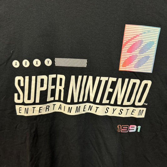 Super Nintendo NES Logo T-shirt size 3XL