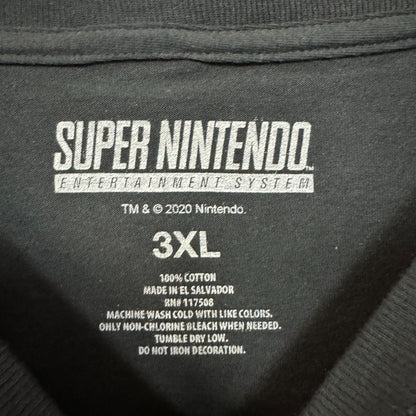 Super Nintendo NES Logo T-shirt size 3XL