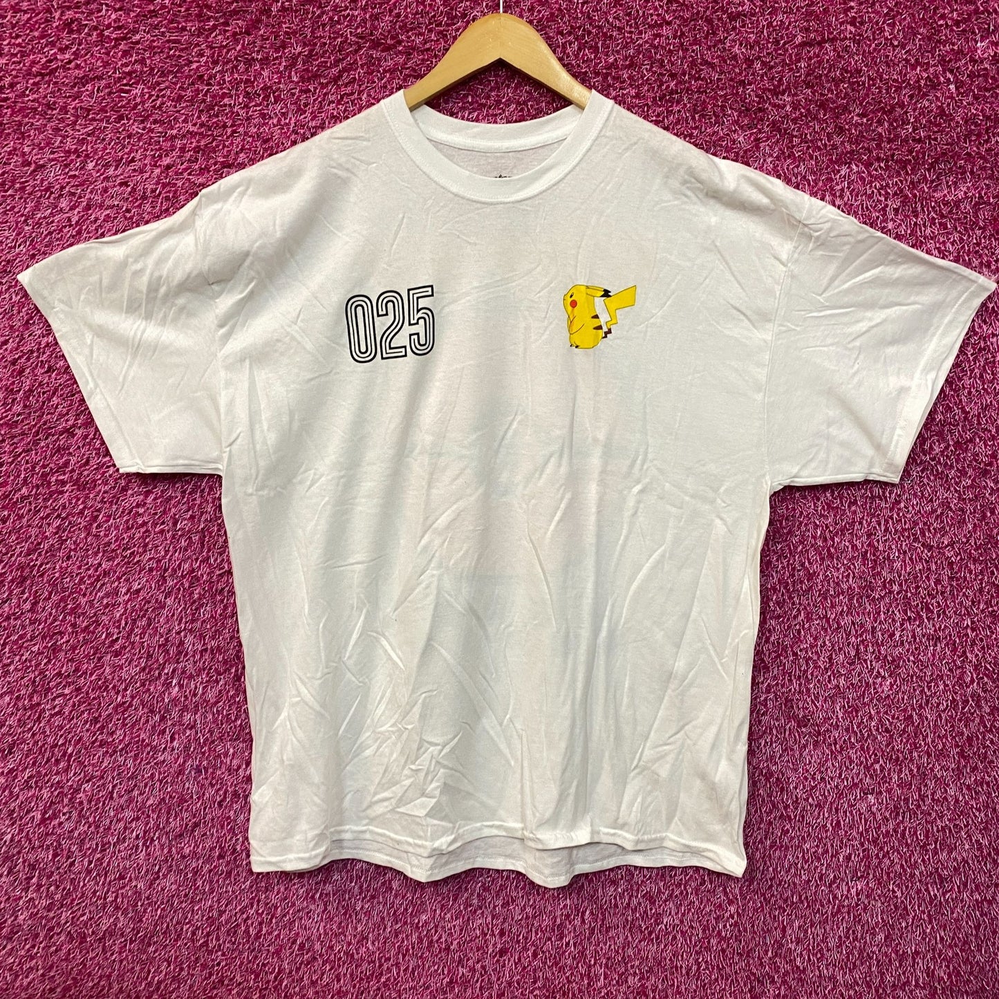 Pokemon Pikachu Game Shirt Gotta Catch Em All T-Shirt 2XL
