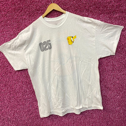 Pokemon Pikachu Game Shirt Gotta Catch Em All T-Shirt 2XL