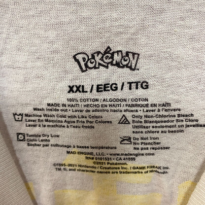 Pokemon Pikachu Game Shirt Gotta Catch Em All T-Shirt 2XL