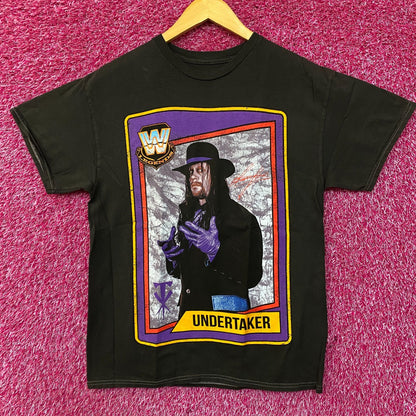 WWE The Undertaker Trading Card T-Shirt Medium