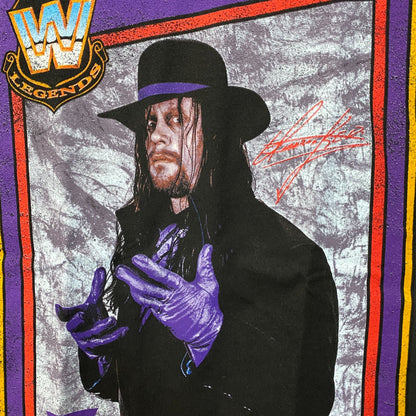 WWE The Undertaker Trading Card T-Shirt Medium