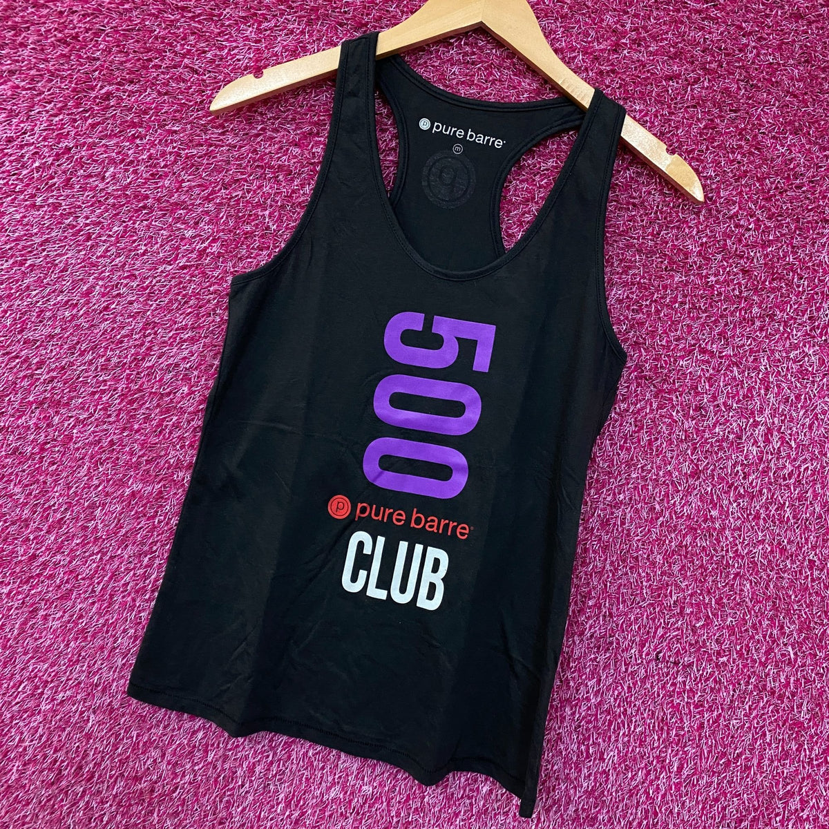 Pure Barre 500 Club Tank Top size Medium