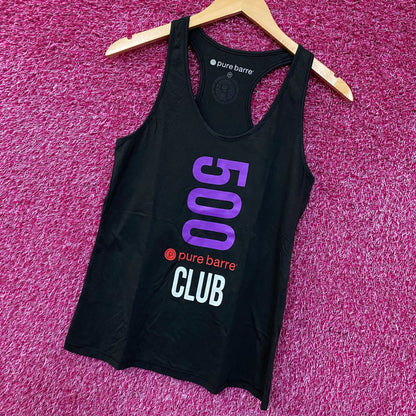 Pure Barre 500 Club Tank Top size Medium