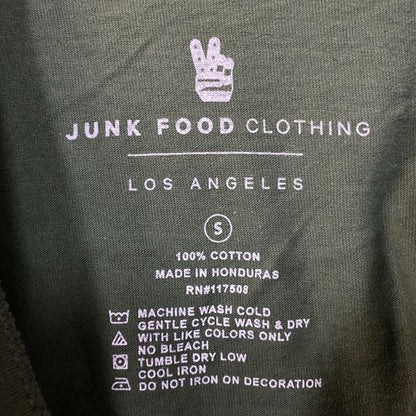 Junk Food Clothing Ford Bronco Off Road Ready Flea Market Women's Crop Tee Small