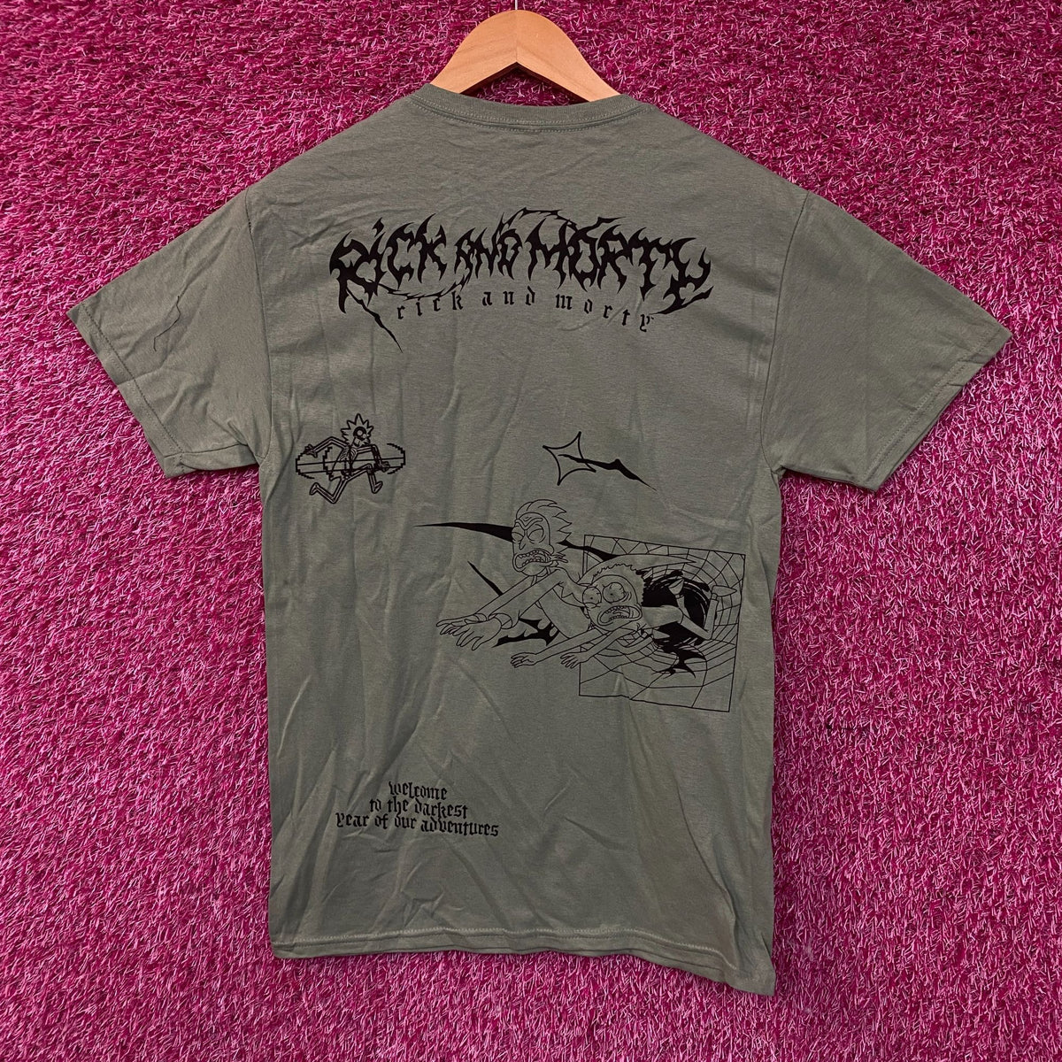 Rick and Morty Adult Swim Graphic T-Shirt Small