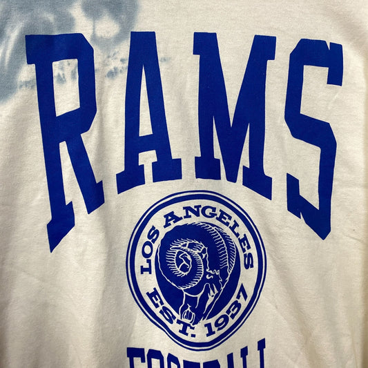 NFL Franchise NFC West Los Angeles Rams Tie-Dye Long Sleeve Large