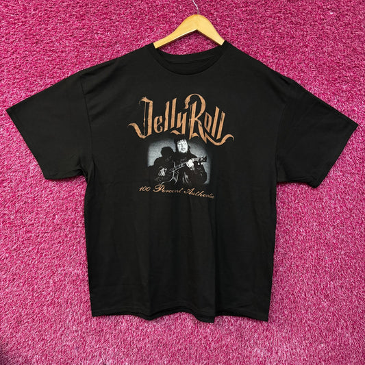 Jelly Roll Guitarman 100 Percent Authentic T-Shirts 2XL