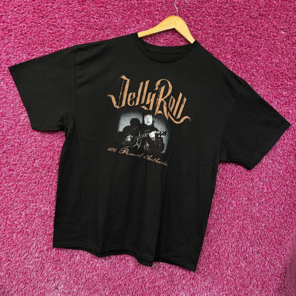 Jelly Roll Guitarman 100 Percent Authentic T-Shirts 2XL