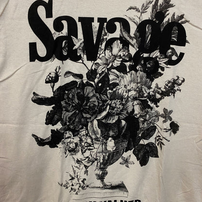 Fashion Nova Savage Flora Graphic T-Shirt Medium