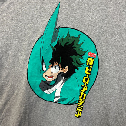 My Hero Academia Deku Izuku Midoriya Anime T-shirt Size 2XL