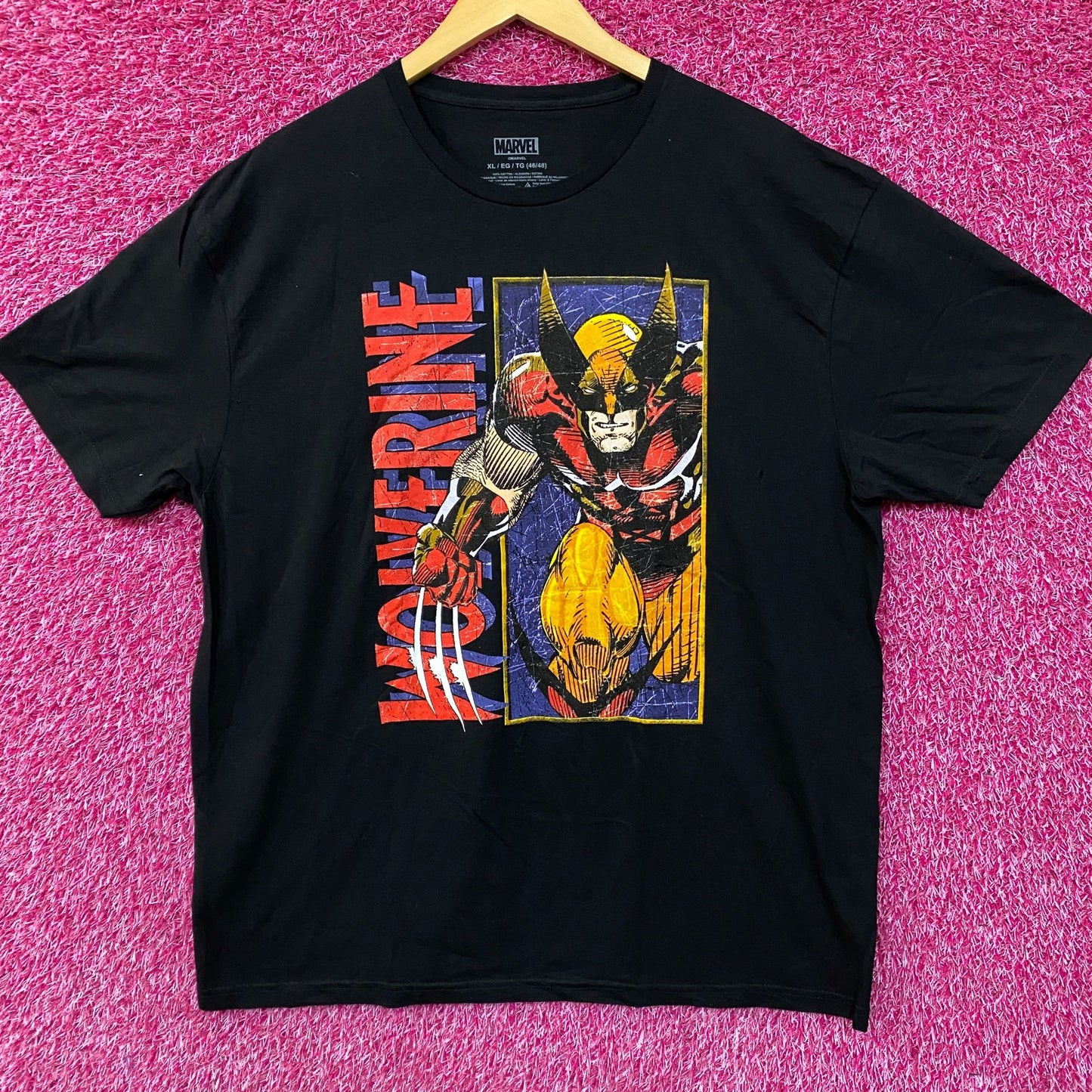 Marvel Comics Wolverine X-Men T-Shirt Size Extra Large