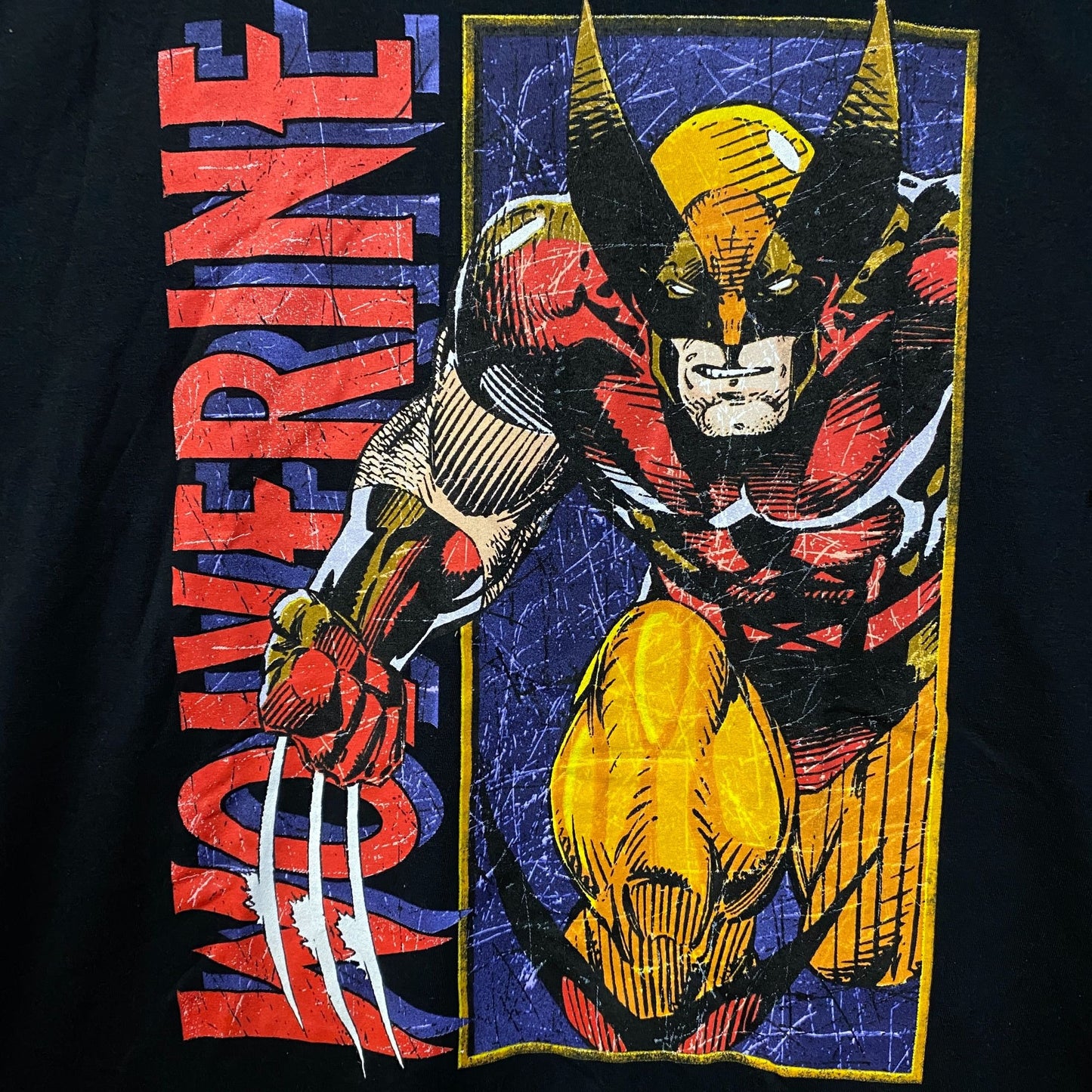 Marvel Comics Wolverine X-Men T-Shirt Size Extra Large