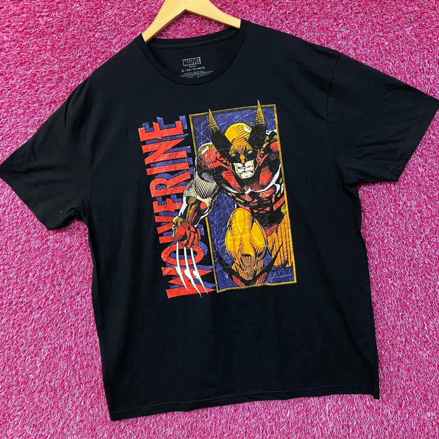 Marvel Comics Wolverine X-Men T-Shirt Size Extra Large