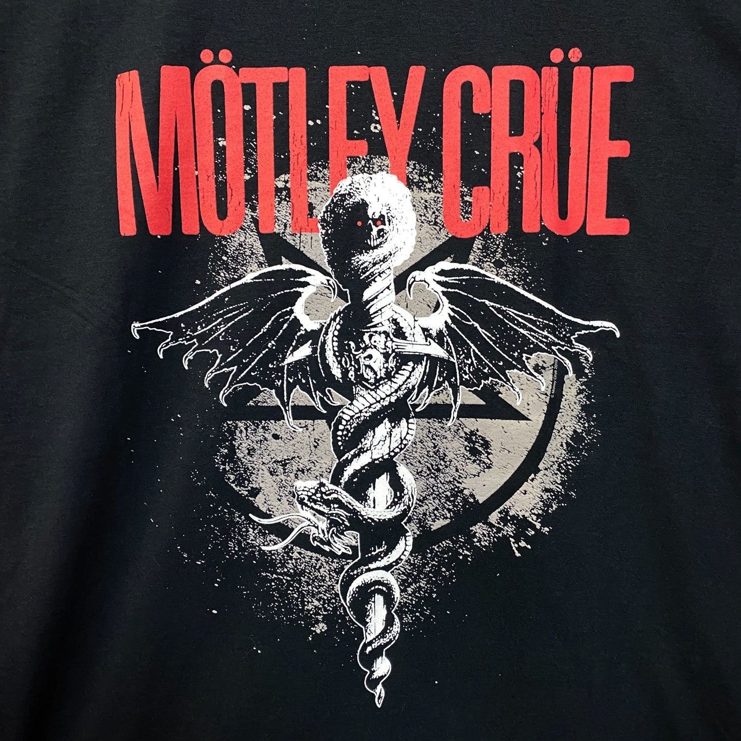 Motley Crue Dr Feel Good Rock Tshirt size Large