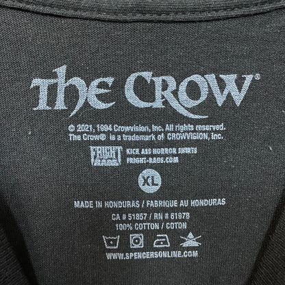 The Crow 1994 Movie Promo Poster Print T-Shirt XL