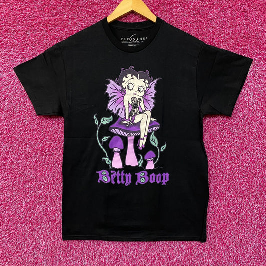 Betty Boop Gothic Mushroom Pixie Animated Movie T-Shirt Medium