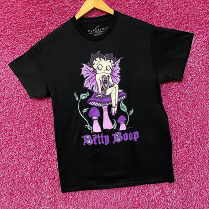 Betty Boop Gothic Mushroom Pixie Animated Movie T-Shirt Medium