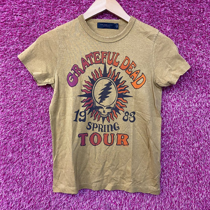 The Grateful Dead Spring Tour 1983 T-Shirt Size Small